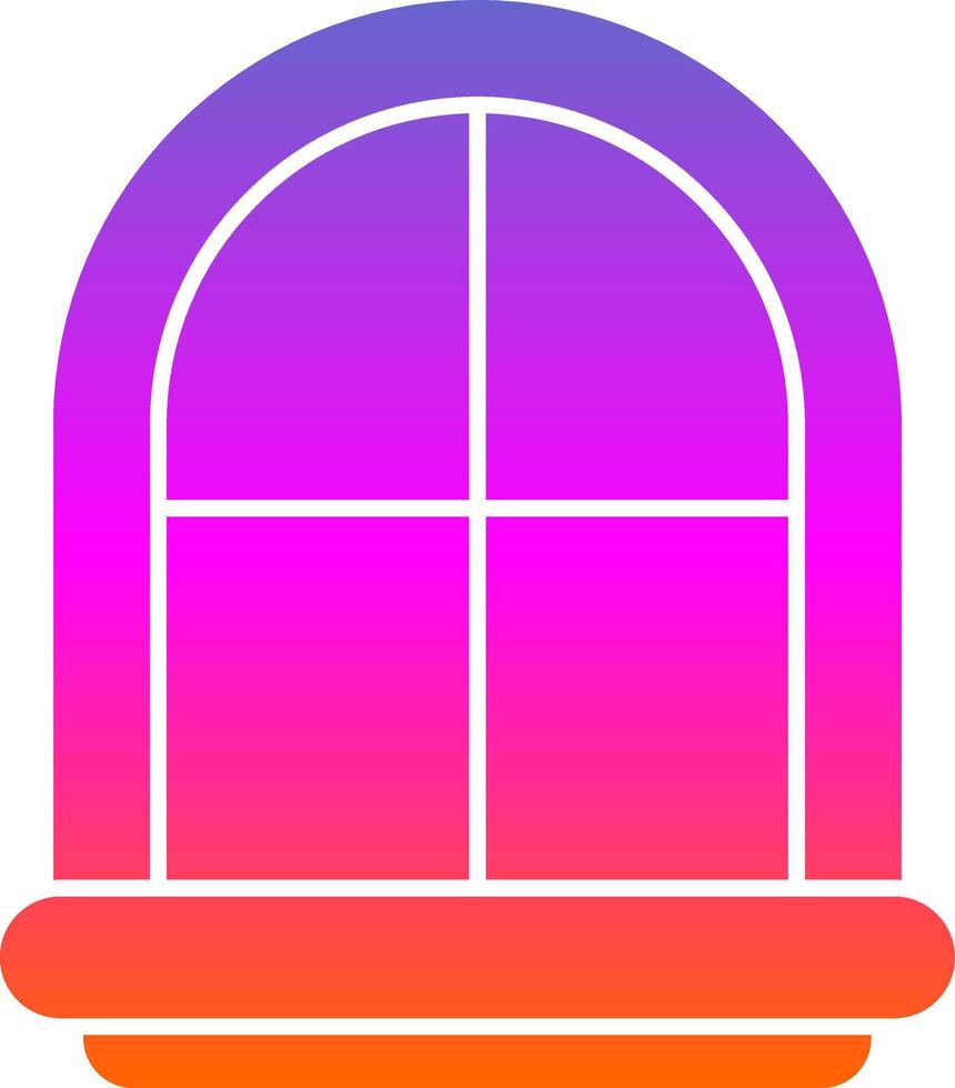 diseño de icono de vector de ventana