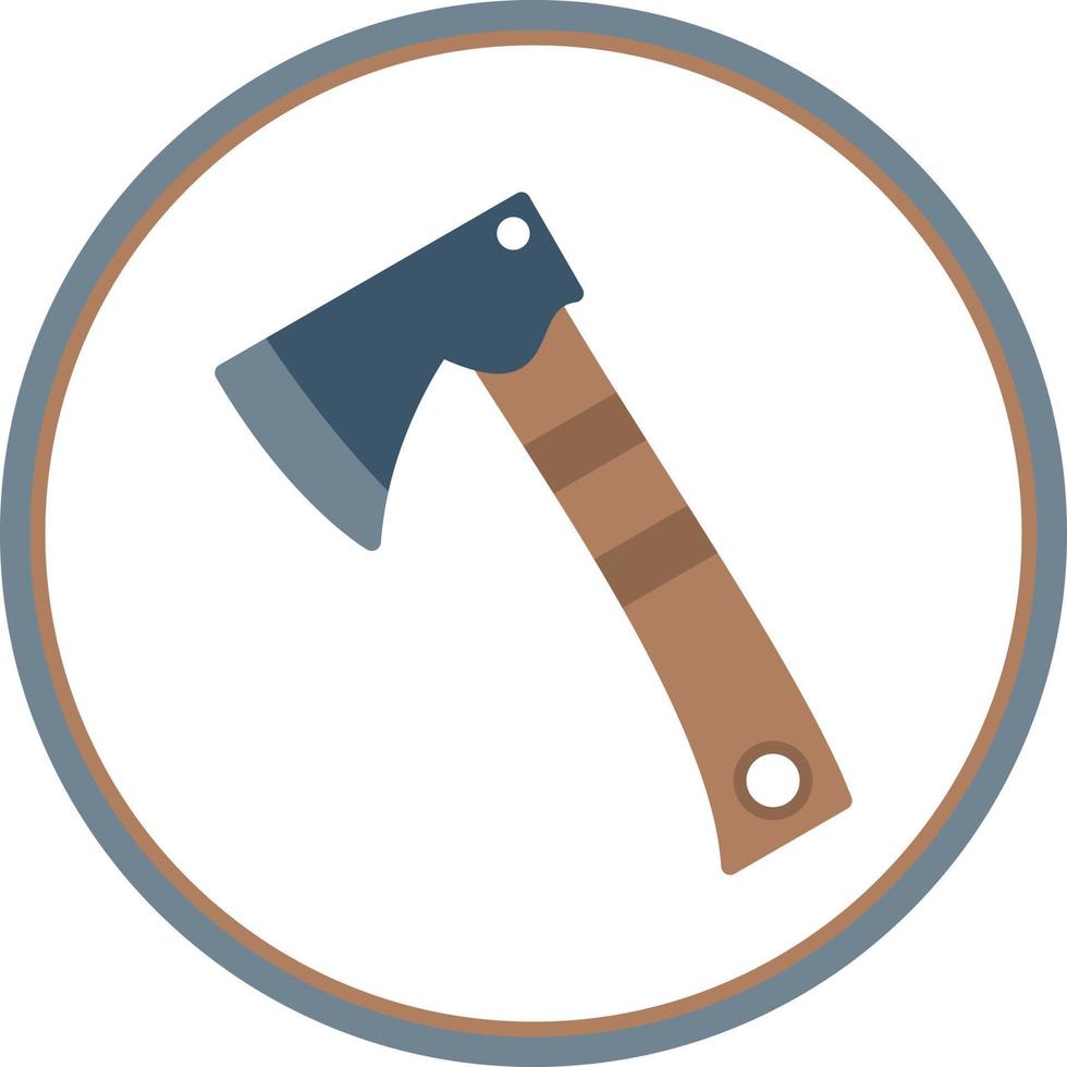 Hatchet Vector Icon Design