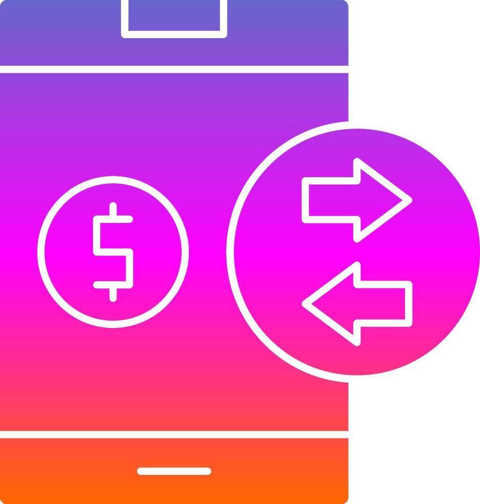 Transaction Vector Icon Design