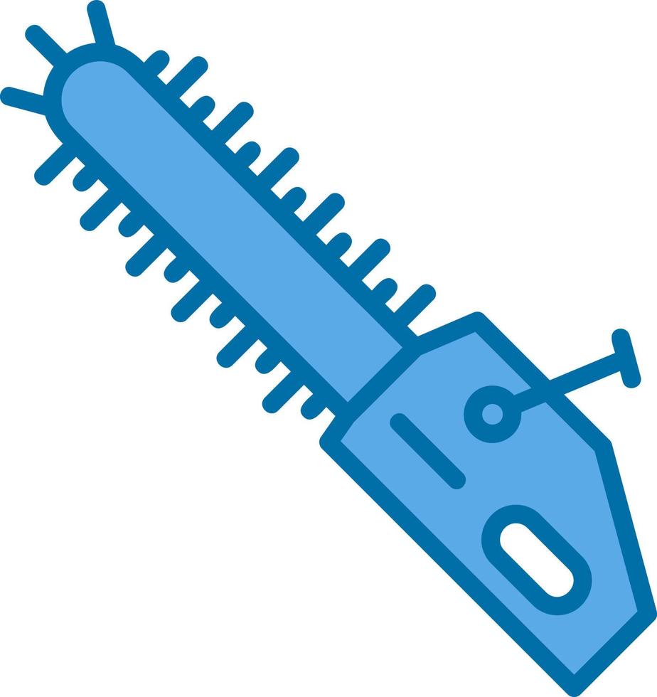 Chainsaw Vector Icon Design