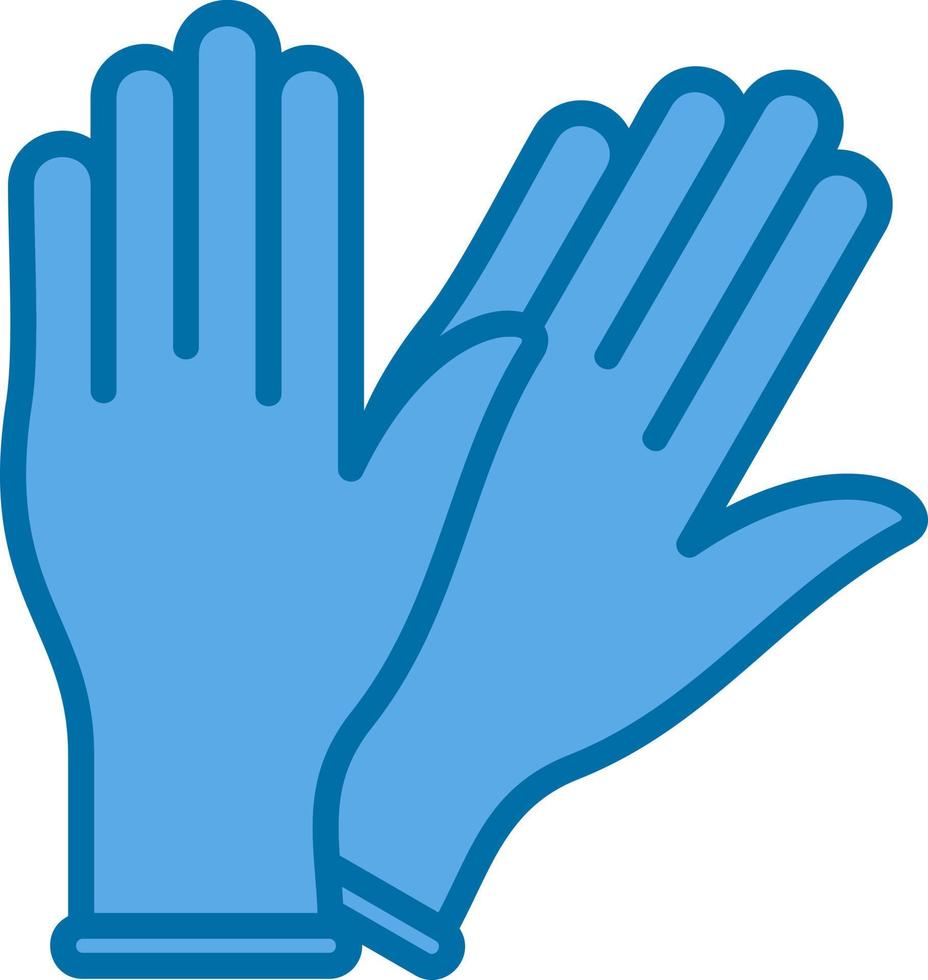 Gloves Vector Icon Design