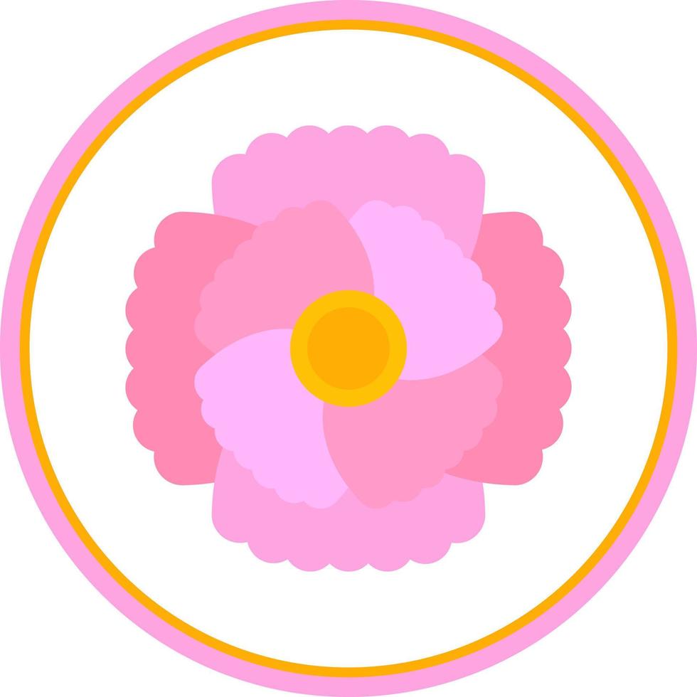 Carnation Vector Icon Design