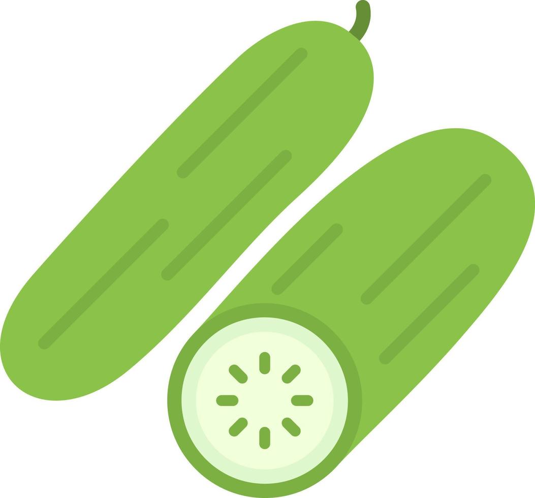 diseño de icono de vector de pepino