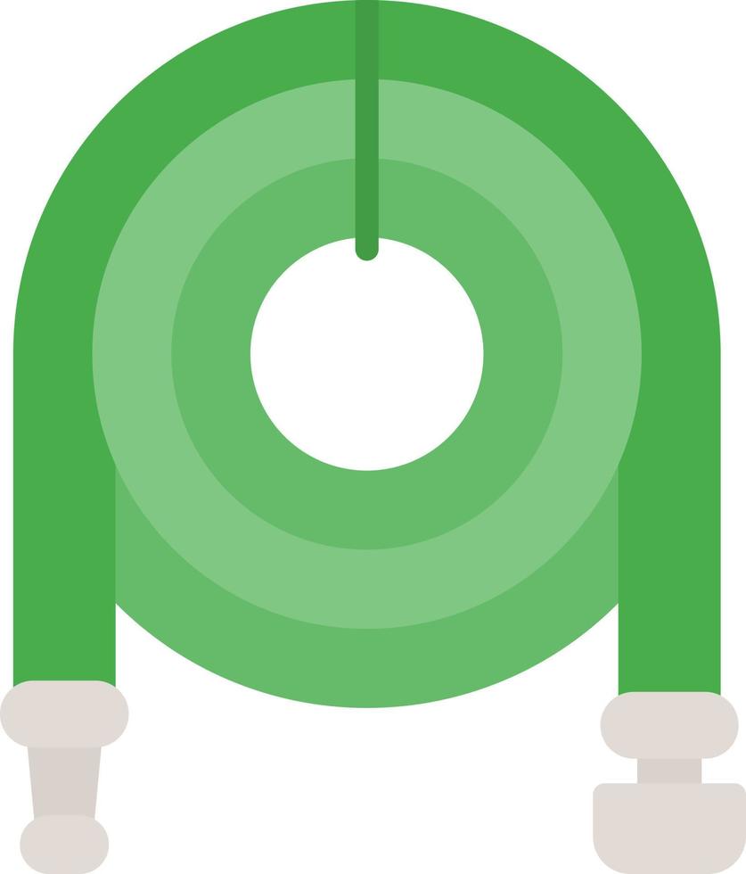 Garden Hose Vector Icon Design