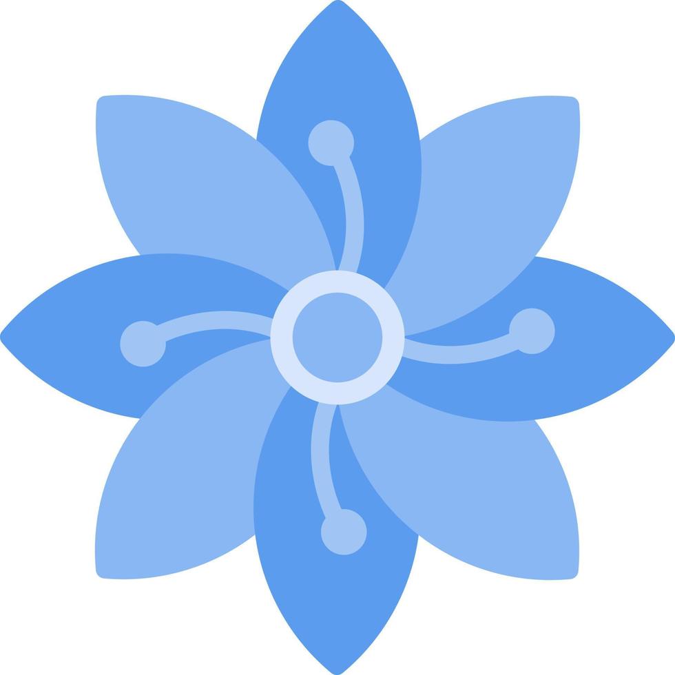 Hydrangea Vector Icon Design