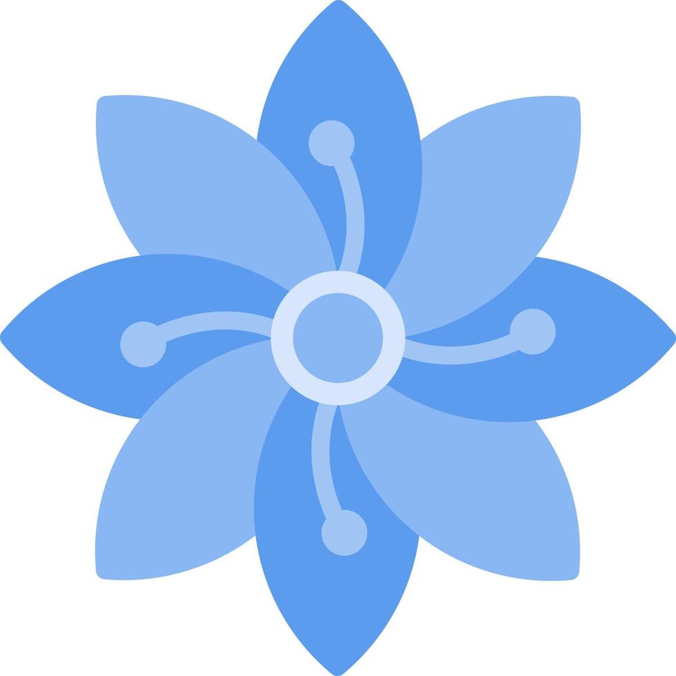 diseño de icono de vector de hortensia