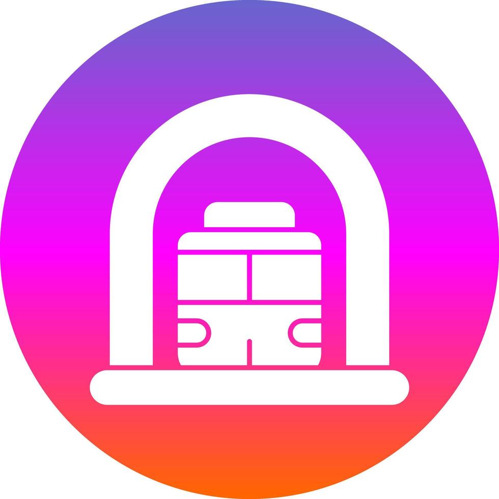 diseño de icono de vector de metro