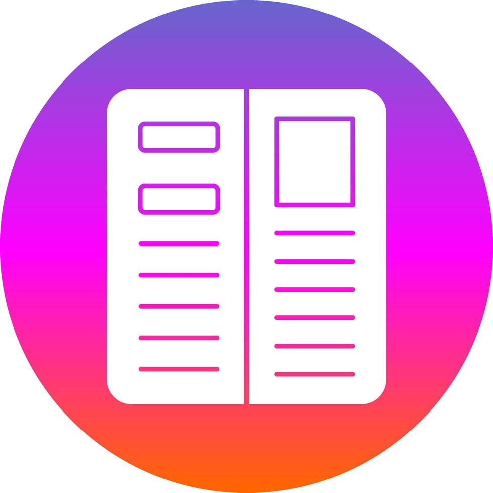Curriculum Vector Icon Design