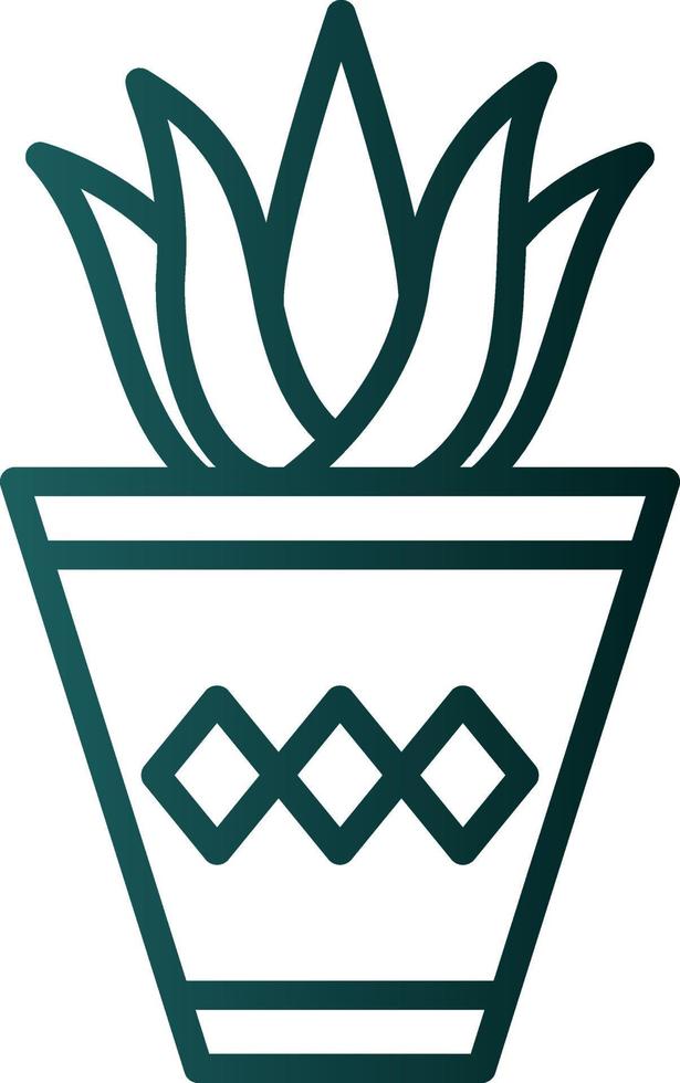 Aloe Vera Vector Icon Design