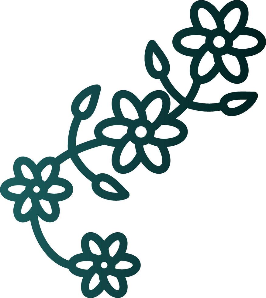 Floral Design Vector Icon Design