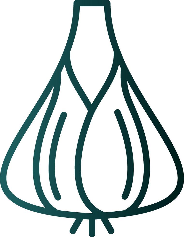 Garlic Vector Icon Design