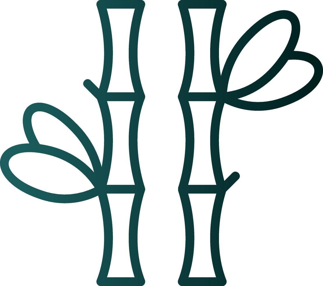 Bamboo Vector Icon Design