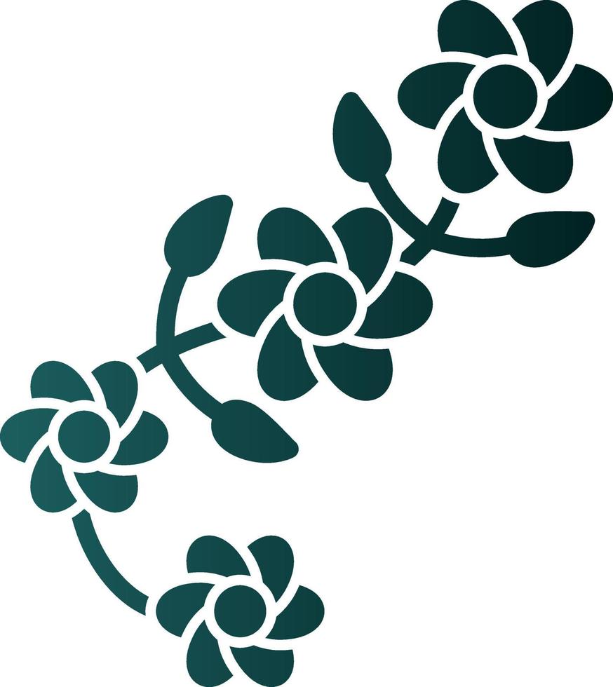 Floral Design Vector Icon Design