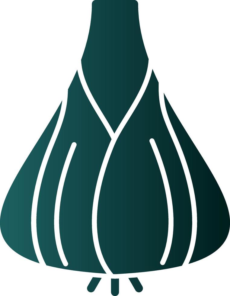 Garlic Vector Icon Design
