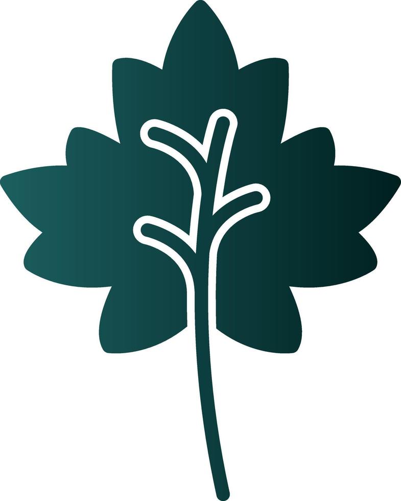 diseño de icono de vector de hojas de otoño