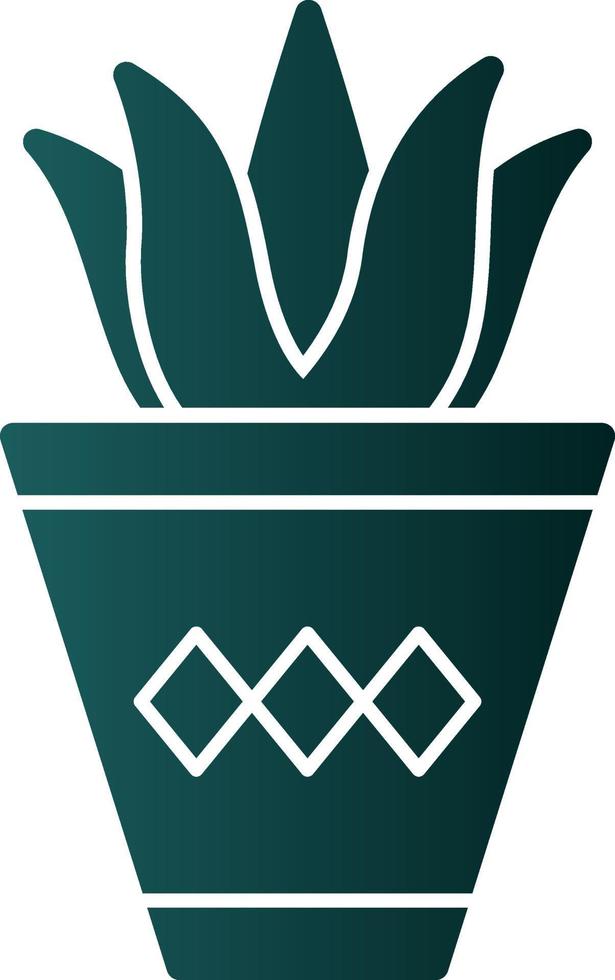 Aloe Vera Vector Icon Design
