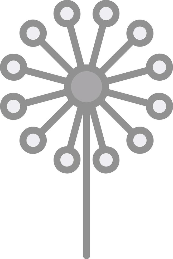 Dandelion Vector Icon Design
