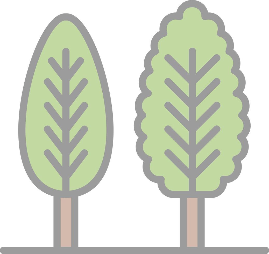 Cypress Vector Icon Design