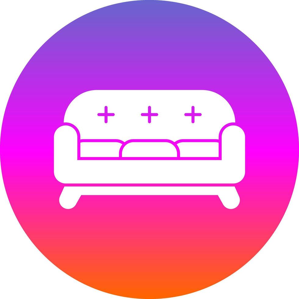 Sofa Vector Icon Design