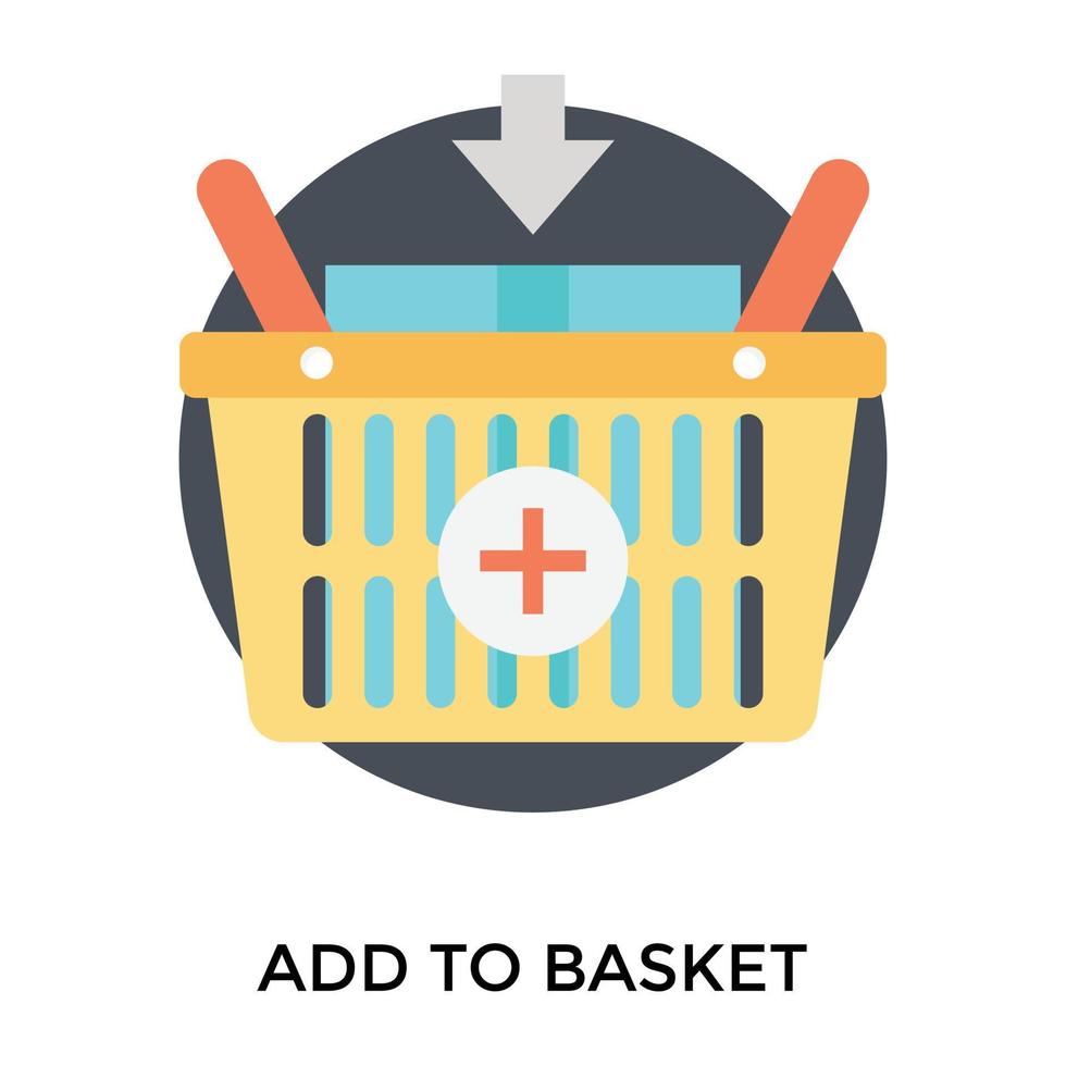 Add to Basket vector