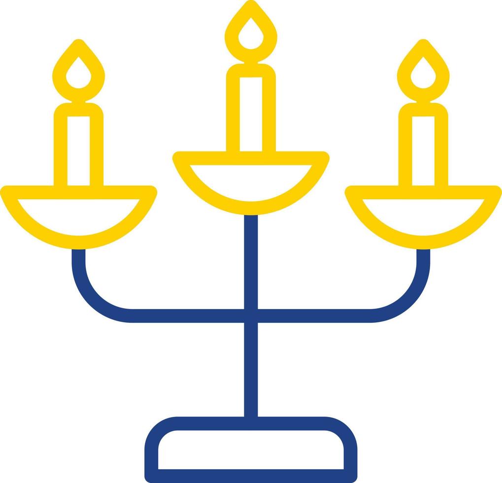 Candelabra Vector Icon Design