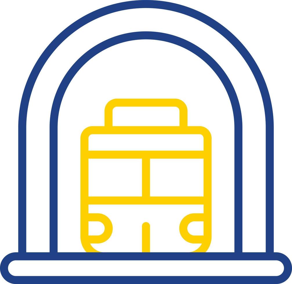 diseño de icono de vector de metro