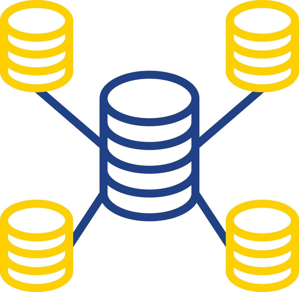 Database Vector Icon Design
