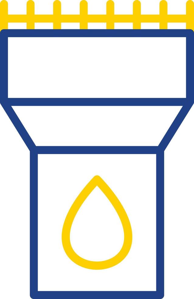 Water Tower Vector Icon Design