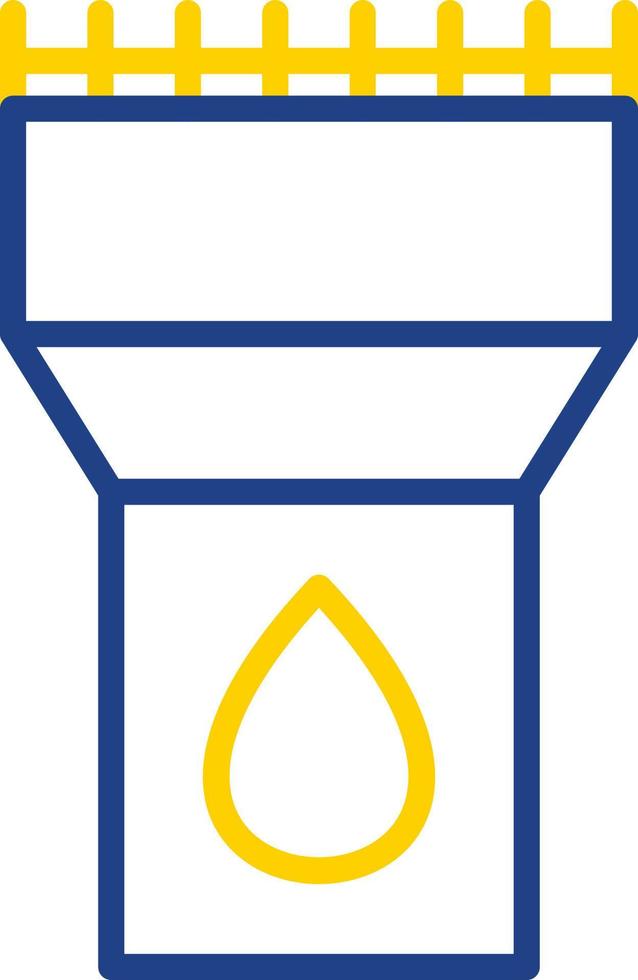 diseño de icono de vector de torre de agua