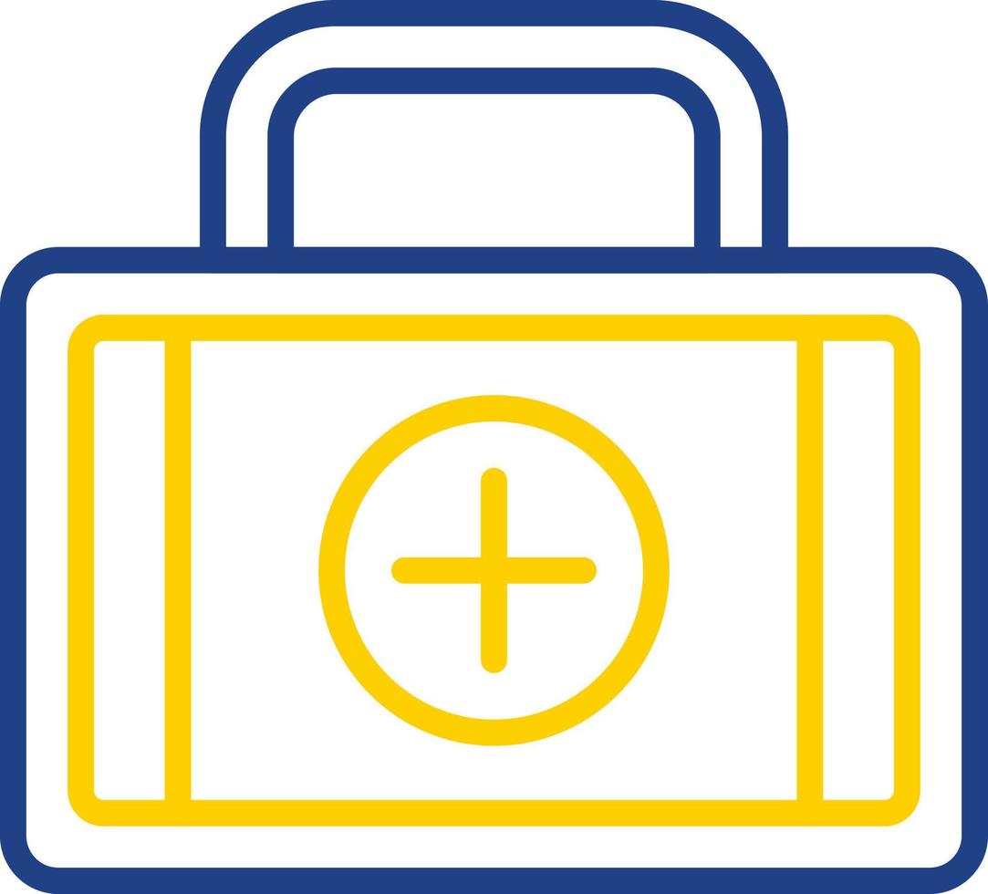 First Aid Kit Vector Icon Design