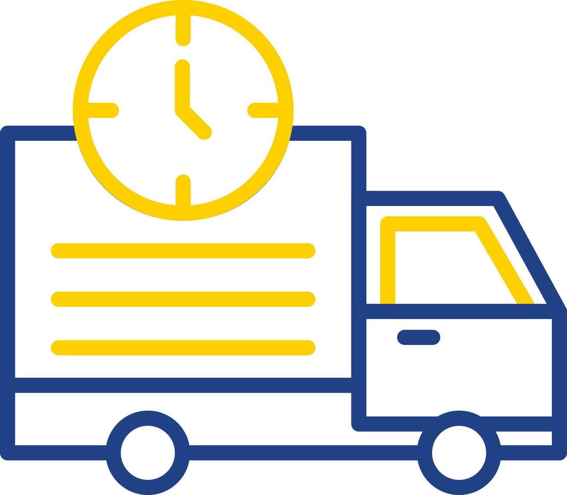 Delivery Time Vector Icon Design