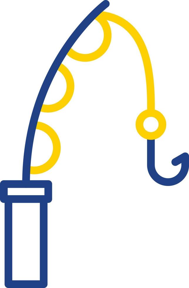 Fishing ROd Vector Icon Design