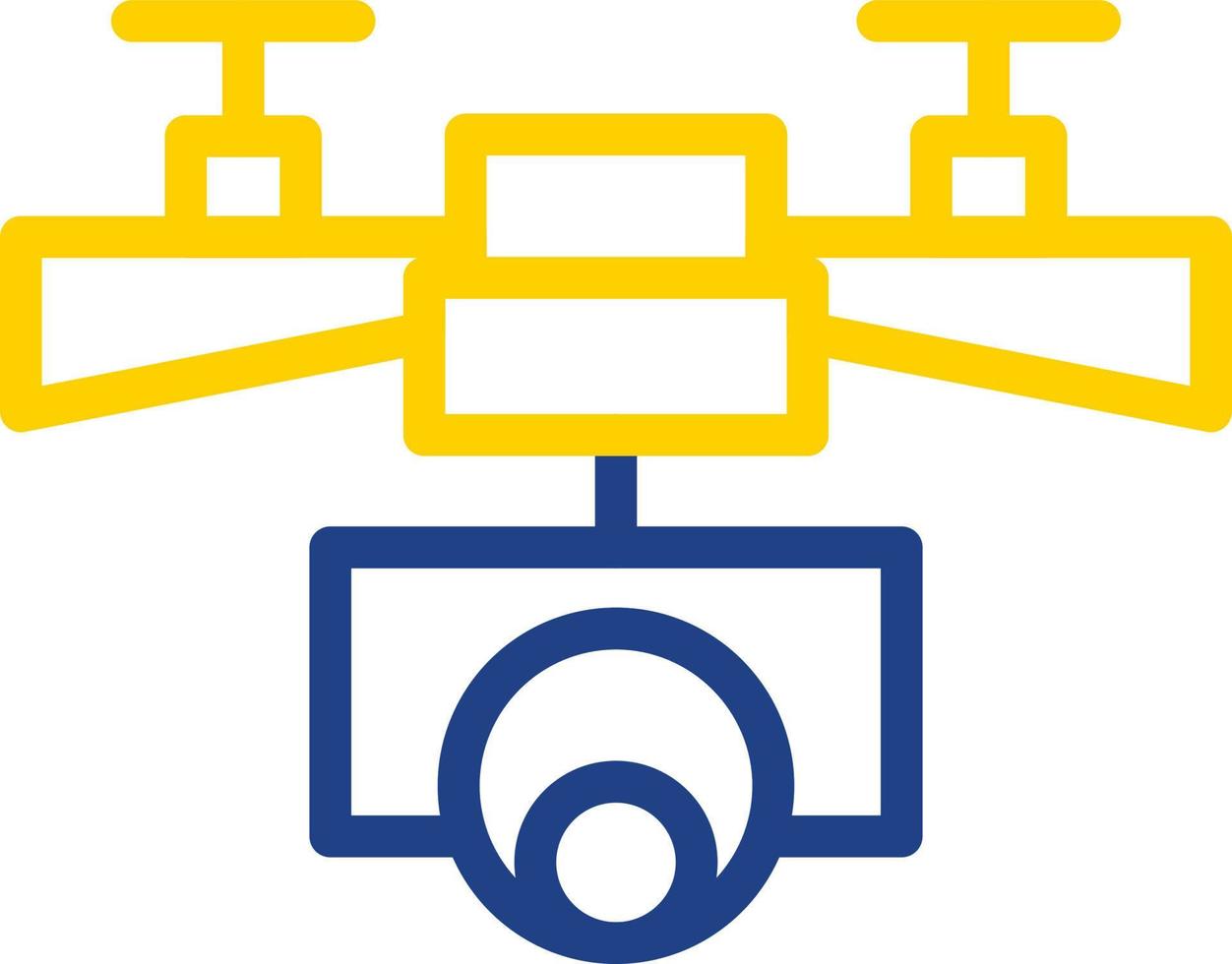 Drone Vector Icon Design