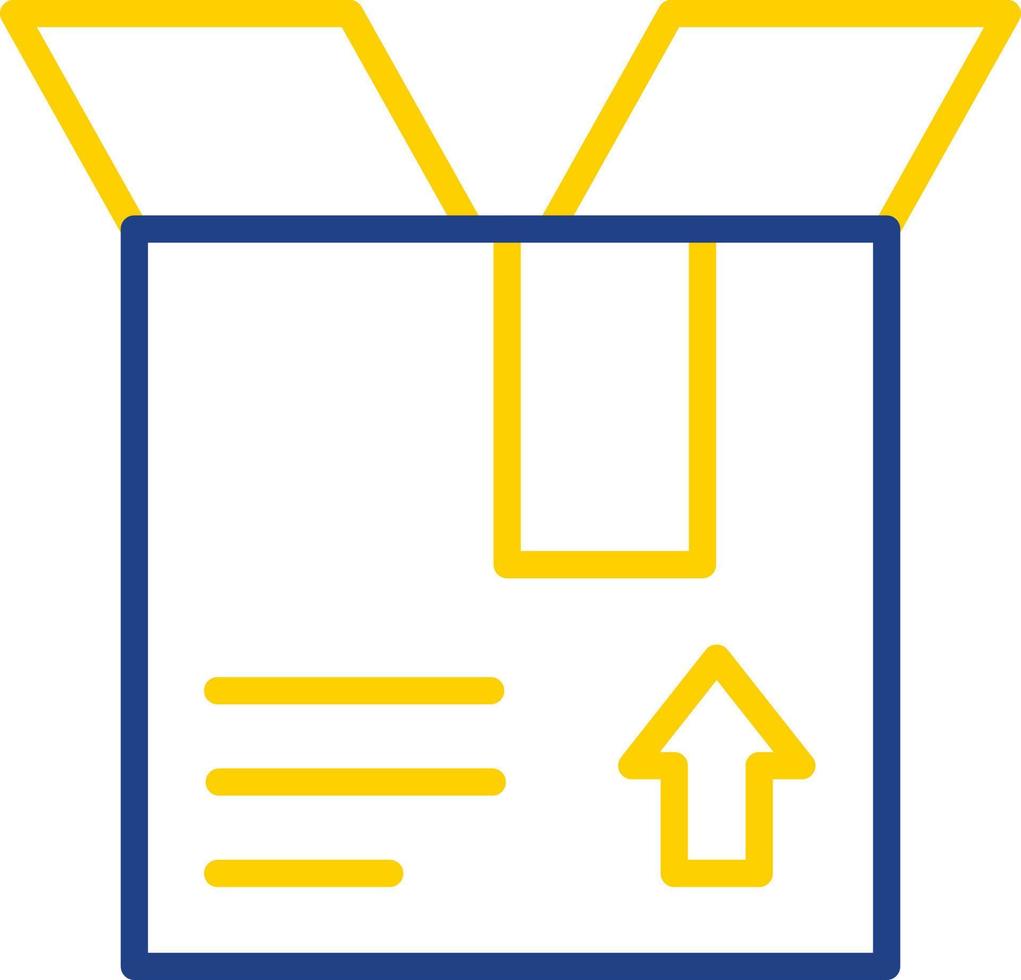 Open Box Vector Icon Design