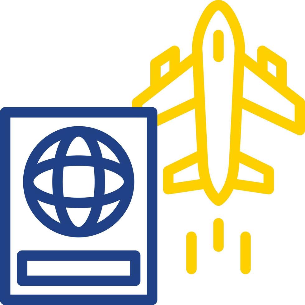 International Flights Vector Icon Design