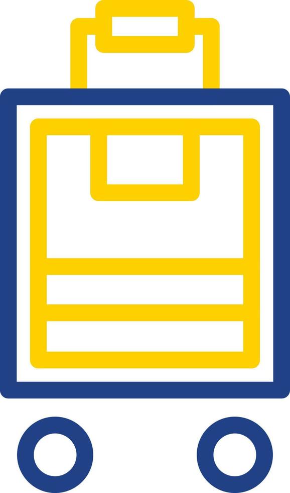Luggage Vector Icon Design