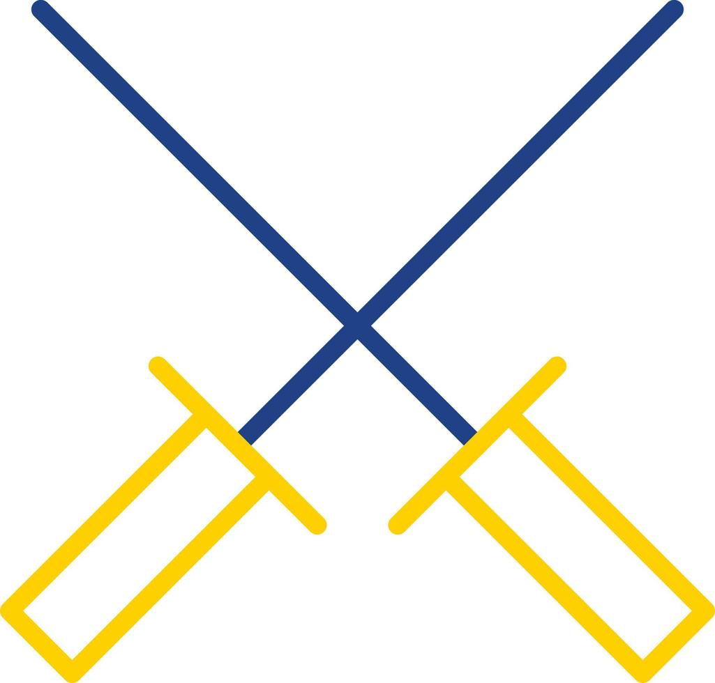 Fencing Vector Icon Design