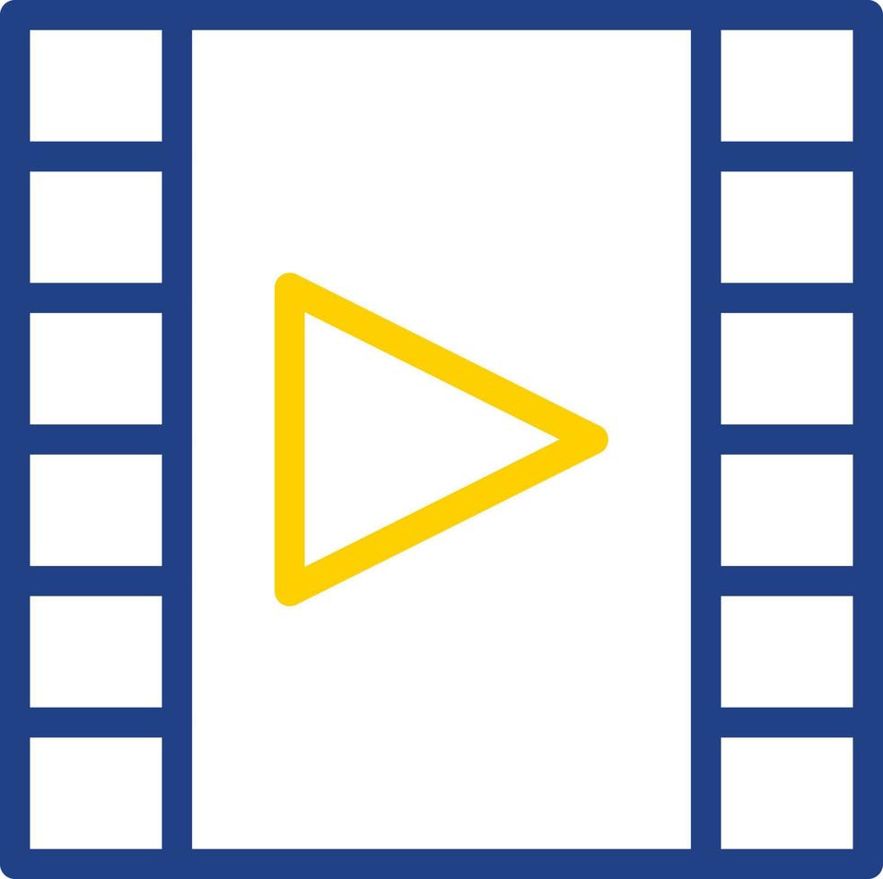 Video Vector Icon Design