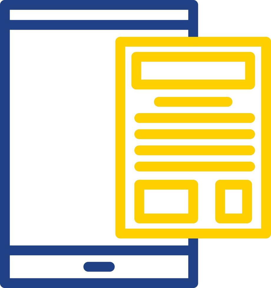 Mobile Vector Icon Design