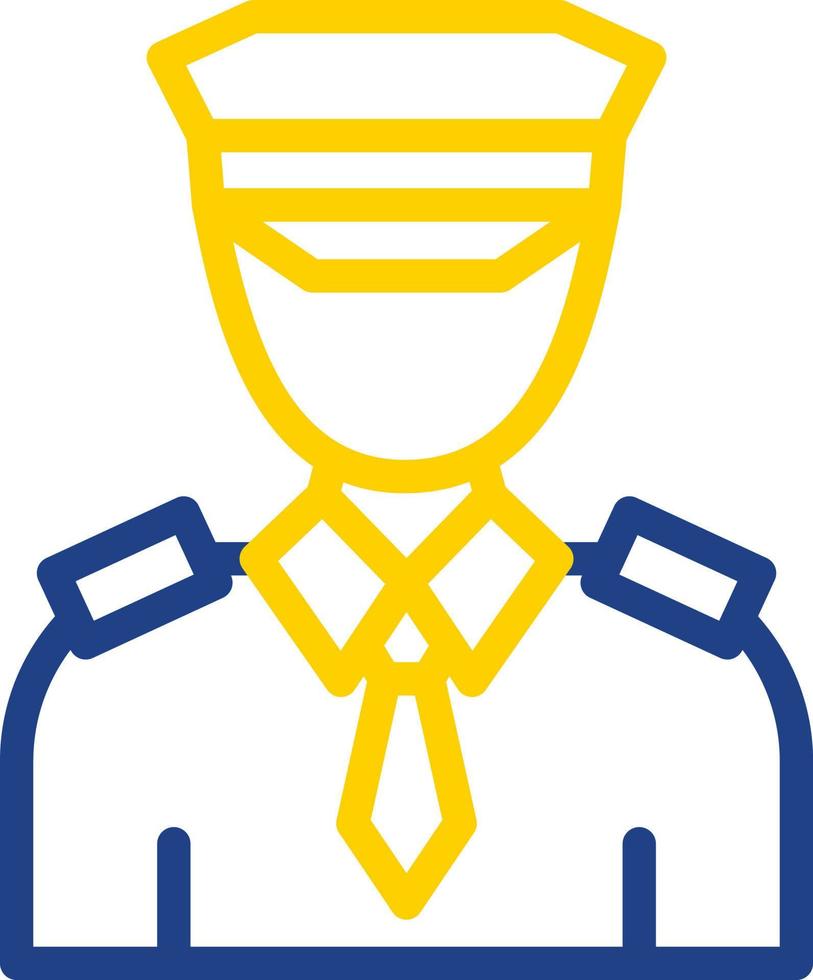 Pilot Vector Icon Design