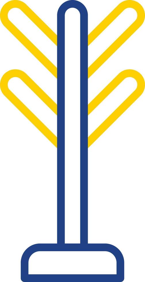 Coat Rack Vector Icon Design