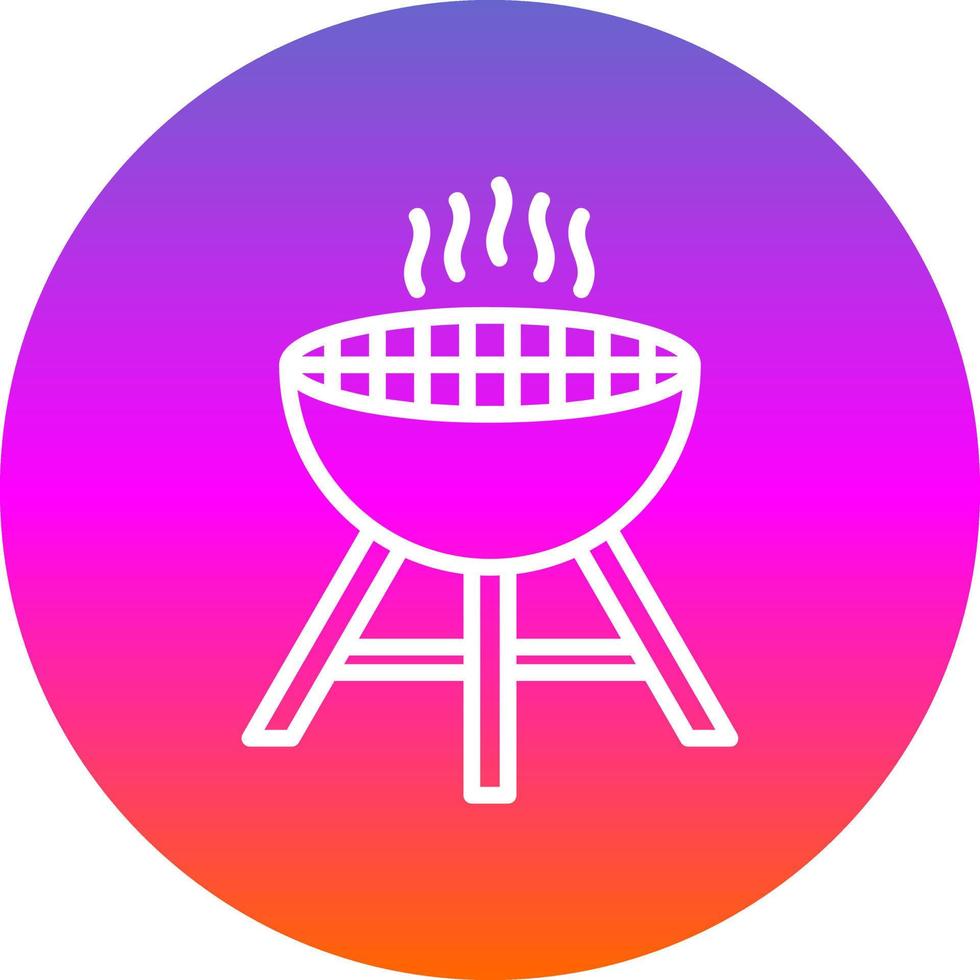 Grill Vector Icon Design