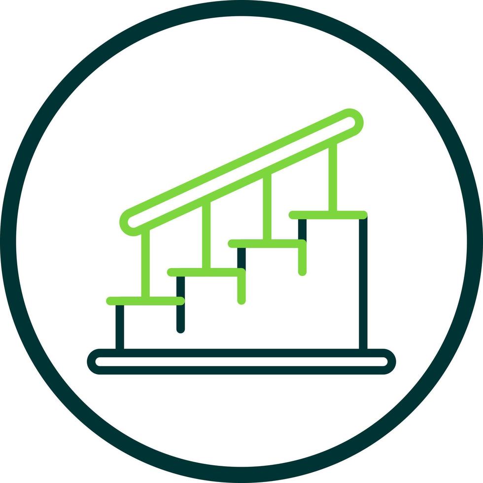 Stairs Vector Icon Design