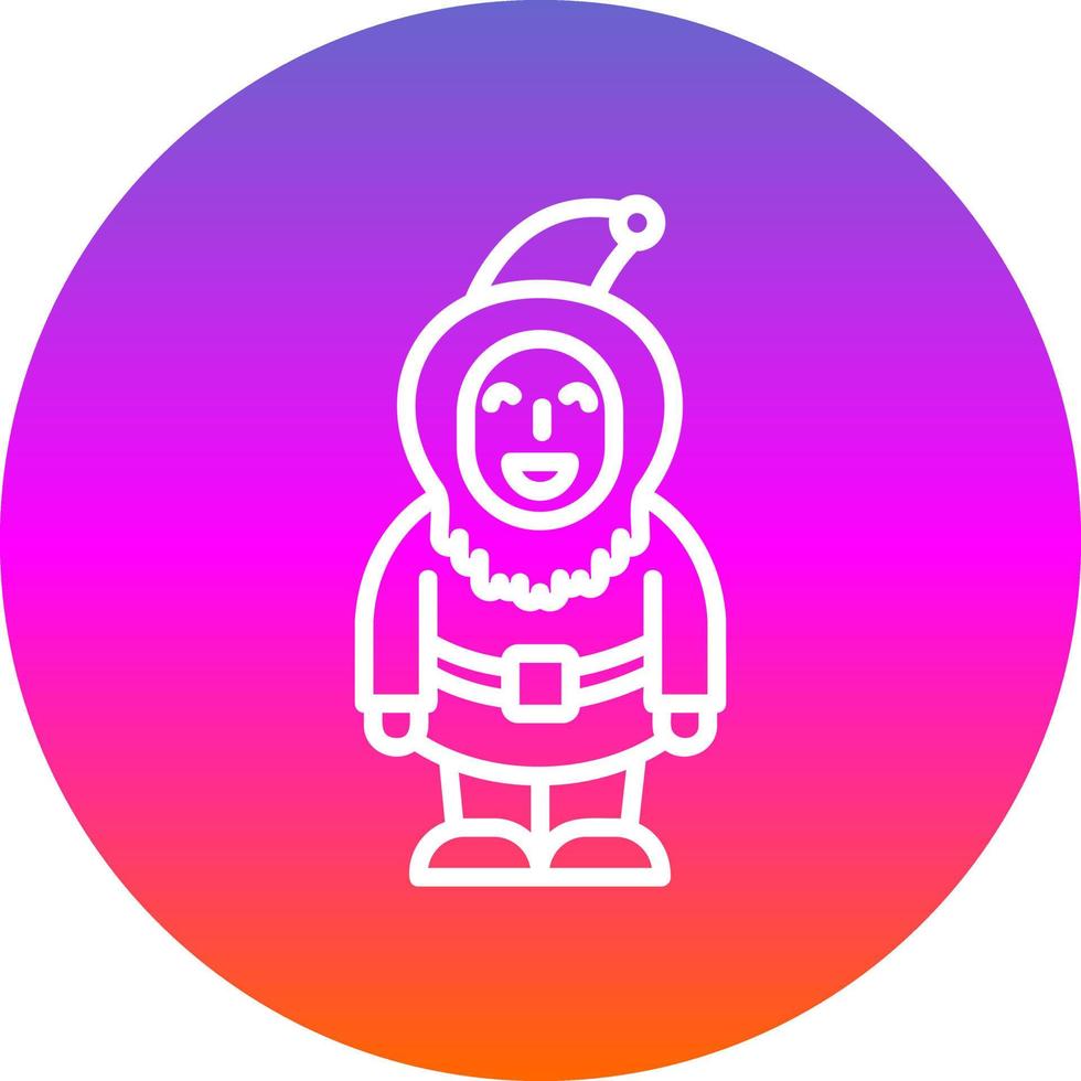 Gnome Vector Icon Design