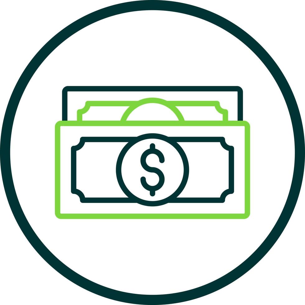 Salary Vector Icon Design