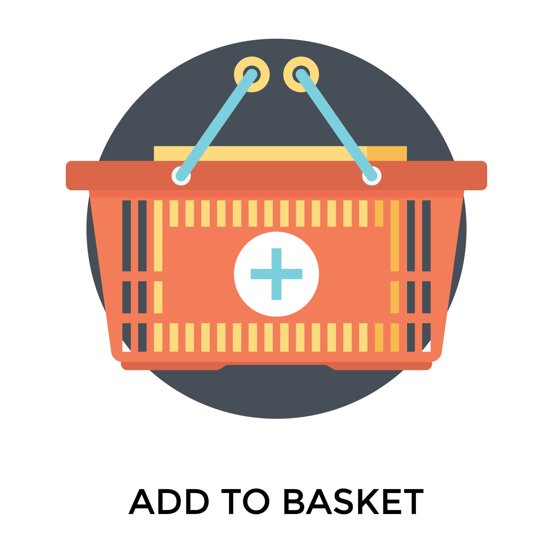 Add to Basket 16439662 Vector Art at Vecteezy