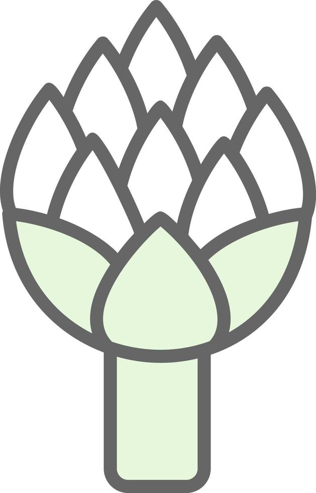 Artichoke Vector Icon Design