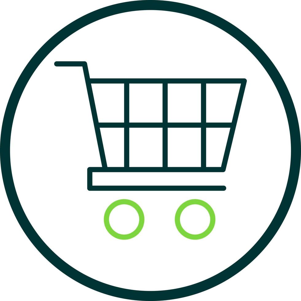 Trolley Vector Icon Design