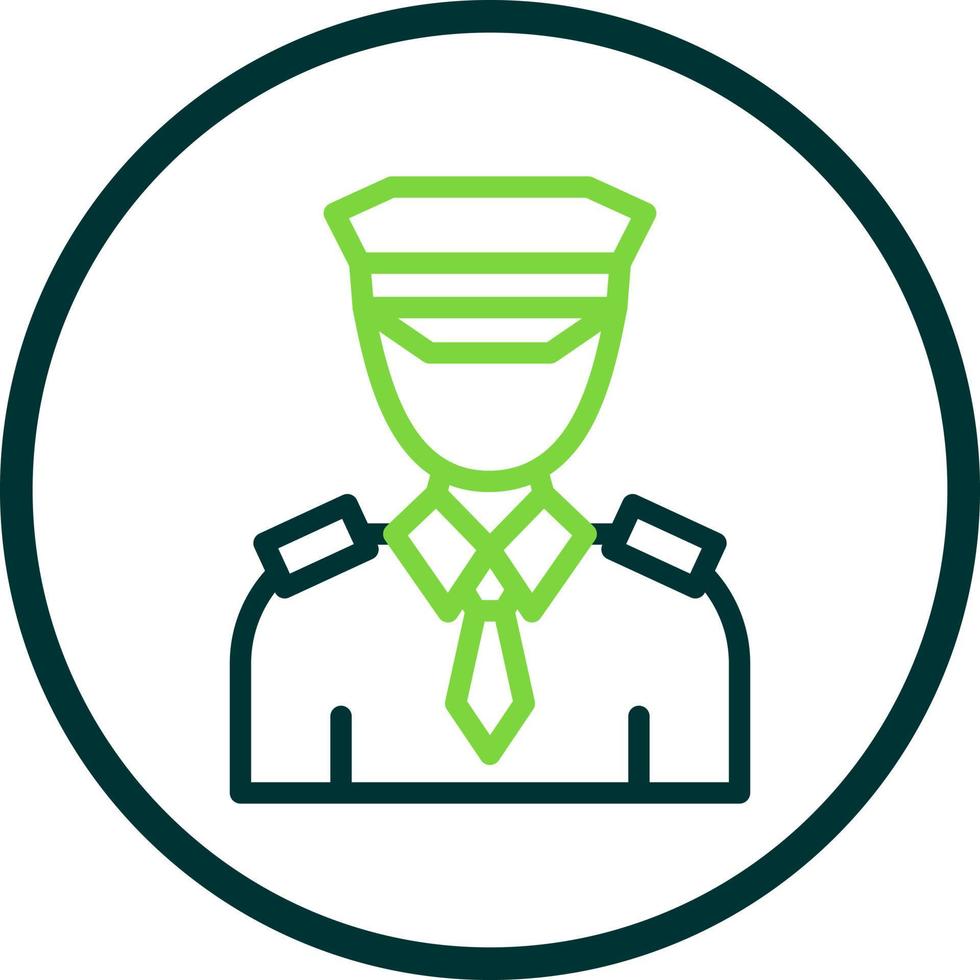 Pilot Vector Icon Design