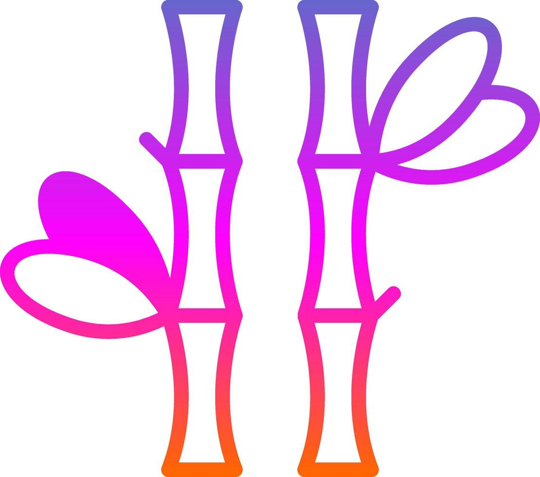 Bamboo Vector Icon Design